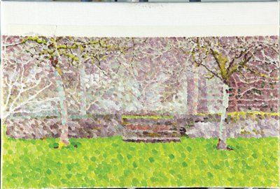 Orchard in Winter, 2014 (Öljy kankaalle) tekijältä William Wilkins