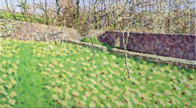 Orchard in Winter Sun, 2011 (Öljy kankaalle) tekijältä William Wilkins