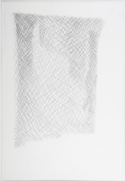 Sotoportego figuurilla, Venetsia, 2008 (kynä paperille) tekijältä William Wilkins