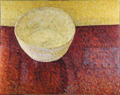 Asetelma, Lucie Rie Bowl, 2013 (Öljy kankaalle) tekijältä William Wilkins