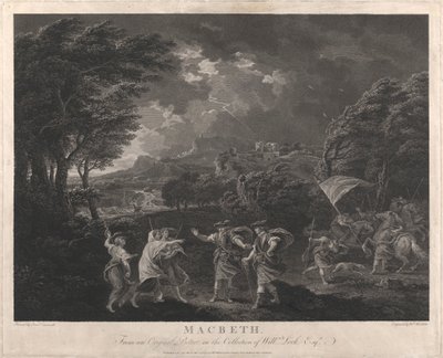 Macbeth ja noidat tekijältä William Woollett