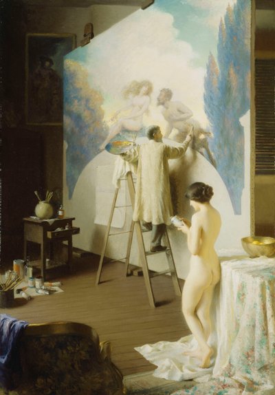 Taidemaalari, 1913 tekijältä William Worcester Churchill
