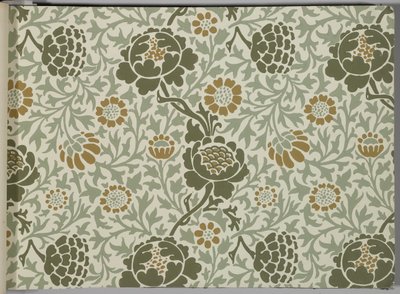 Tapettinäytekirja, ennen vuotta 1917 (painettu) tekijältä William and Company Morris