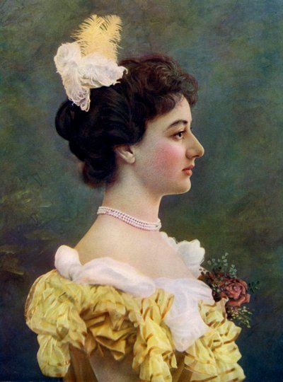Maud Hoffman, näyttelijä, 1899-1900. tekijältä William and Daniel Downey