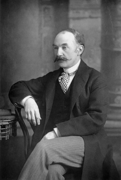 Thomas Hardy, englantilainen kirjailija ja runoilija, 1890 tekijältä William and Daniel Downey