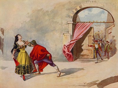 Carmen, näytös IV kohtaus ii tekijältä William de Leftwich Dodge