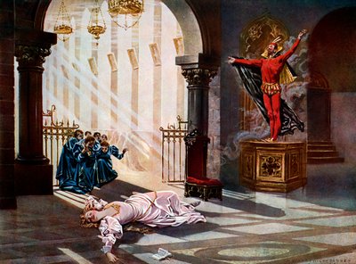 Faust, IV näytös kohtaus v tekijältä William de Leftwich Dodge