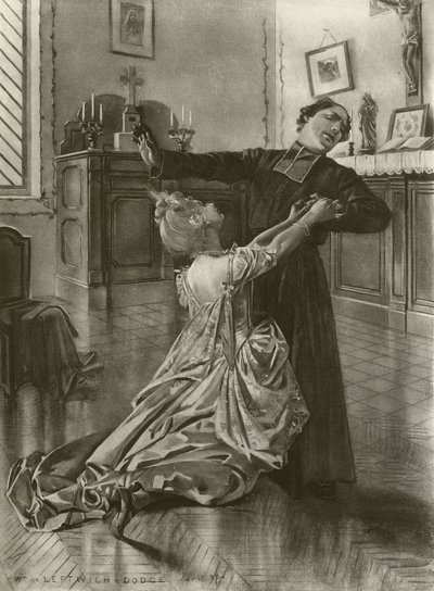 Manon, III näytös, kohtaus iii (syväpaino) tekijältä William de Leftwich Dodge