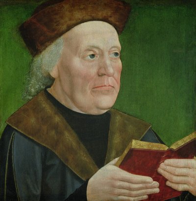 Pormestari Hermann Langenbeck, noin 1515 (öljy tammipaneelille). tekijältä Wilm Dedecke