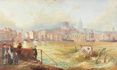 The Last of the Old Tyne Bridge, 1900 tekijältä Wilson Hepple