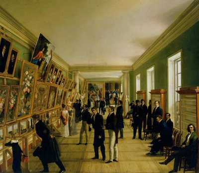Kuvataiteen näyttely Varsovassa vuonna 1828 tekijältä Wincenty Kasprzycki