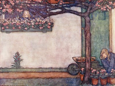 Lasten puutarhanhoitokirja: Ikkunapuutarha (värilitro) tekijältä Winifred Cayley Robinson