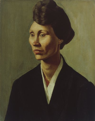 Nuoren naisen muotokuva tekijältä Winifred Knights