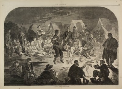 Bivouac Fire on the Potomac, Harper