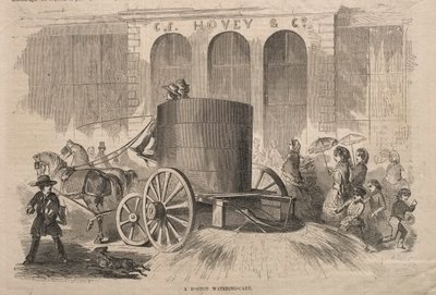 Bostonin kastelukärry, 1857. tekijältä Winslow Homer