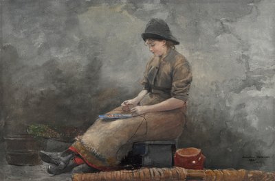 Fishergirl Siimat tekijältä Winslow Homer