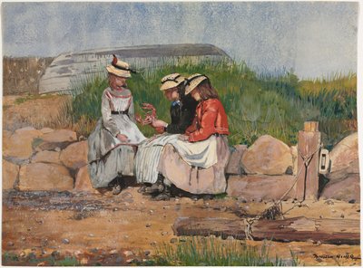 Kalastajan tytär tekijältä Winslow Homer