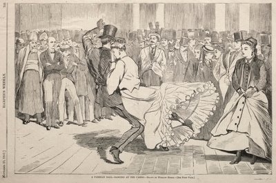 Pariisin tanssiaiset - Tanssi kasinolla tekijältä Winslow Homer
