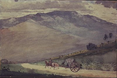 Volante vuoristotiellä, Kuuba tekijältä Winslow Homer