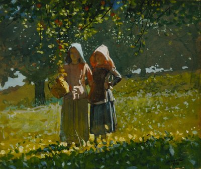 Omenan poiminta tekijältä Winslow Homer