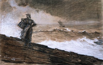 Aavalla merellä, 1884 tekijältä Winslow Homer