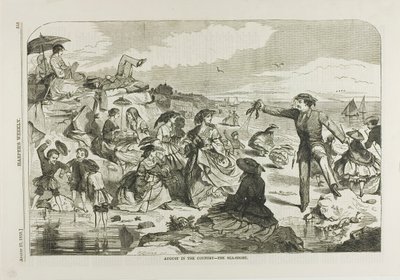 Elokuu maaseudulla-Meren rannalla tekijältä Winslow Homer