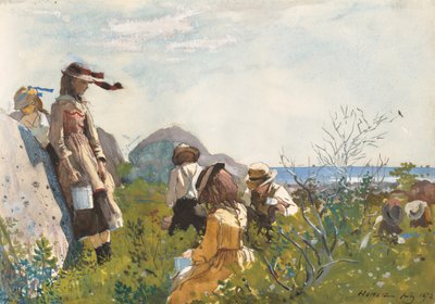Berry Pickers, 1873. tekijältä Winslow Homer