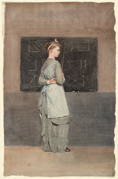Liitutaulu, 1877. tekijältä Winslow Homer