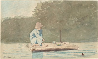 Poika lautalla tekijältä Winslow Homer
