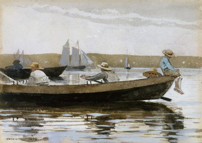 Pojat doryssa, 1873. tekijältä Winslow Homer