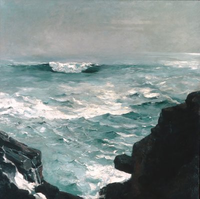 Cannon Rock, 1895. tekijältä Winslow Homer