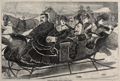 Christmas Belles, 1869. tekijältä Winslow Homer