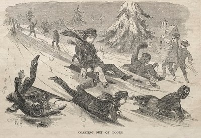 Rannikkoliikenne ulos ovesta tekijältä Winslow Homer