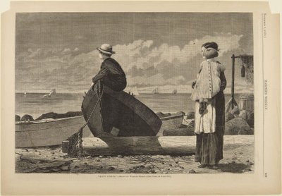 Isä tulee! tekijältä Winslow Homer