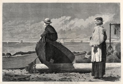Isät tulossa!, 1873. tekijältä Winslow Homer