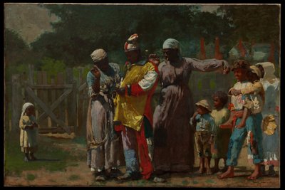 Pukeutuminen karnevaalia varten tekijältä Winslow Homer