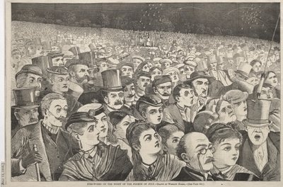 Ilotulitus heinäkuun 4. päivän yönä tekijältä Winslow Homer