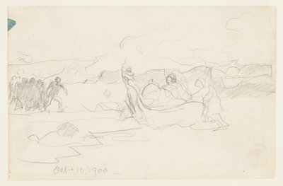 Kalastajat rannalla Dorylla tekijältä Winslow Homer