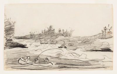 Kalastajat koskissa tekijältä Winslow Homer