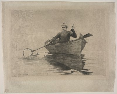 Perhokalastus tekijältä Winslow Homer