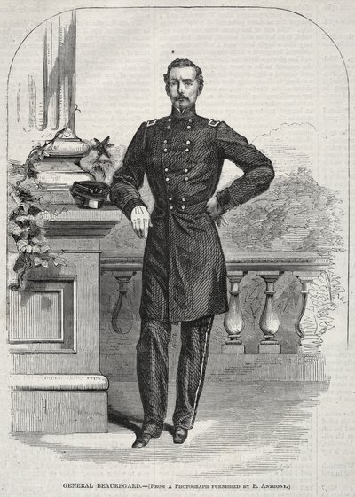 Kenraali Beauregard, 1861. tekijältä Winslow Homer