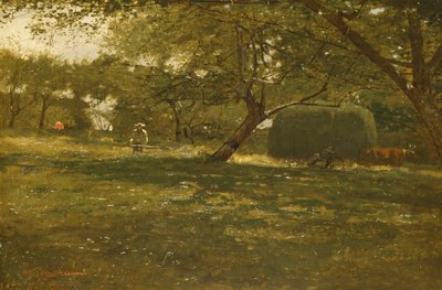 Sadonkorjuukohtaus tekijältä Winslow Homer