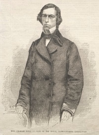 Hon. Charles Hale, edustajainhuoneen puhemies, Massachusettsin lainsäätäjä, 1859. tekijältä Winslow Homer
