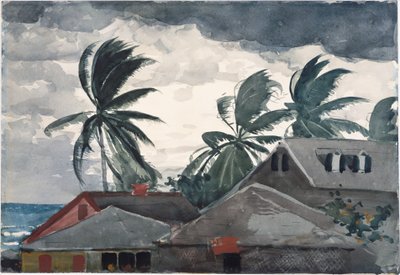 Hurrikaani, Bahama tekijältä Winslow Homer