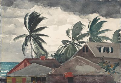 Hurrikaani, Bahama, 1898. tekijältä Winslow Homer