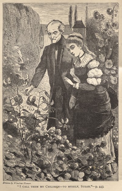 "Kutsun heitä lapsikseni - itselleni, Susan." tekijältä Winslow Homer