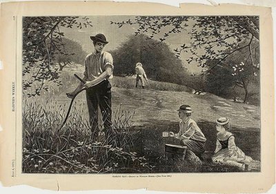 Heinän tekeminen tekijältä Winslow Homer