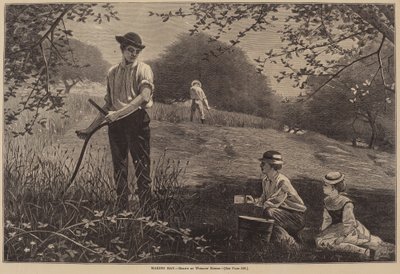 Making Hay, julkaistu 1872. tekijältä Winslow Homer