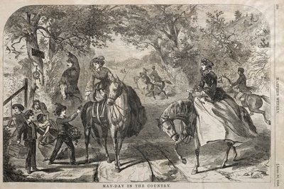 Toukokuun päivä maaseudulla tekijältä Winslow Homer