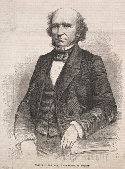 Nahum Capen, Esq., Bostonin postimestari. tekijältä Winslow Homer